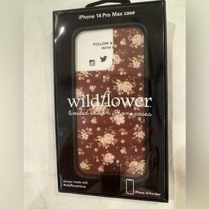 Wildflower iPhone 14 Pro Max case New in box